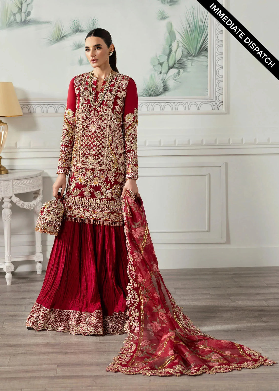 Crimson | CRIMSON X SAIRA SHAKIRA WEDDING '24 | Artisan Story - House Of Hania