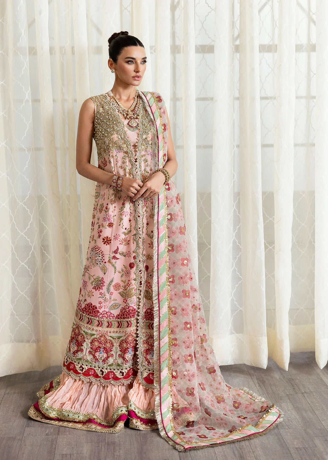 Crimson | CRIMSON X SAIRA SHAKIRA WEDDING '24 | Crystal Chinoiserie - House Of Hania