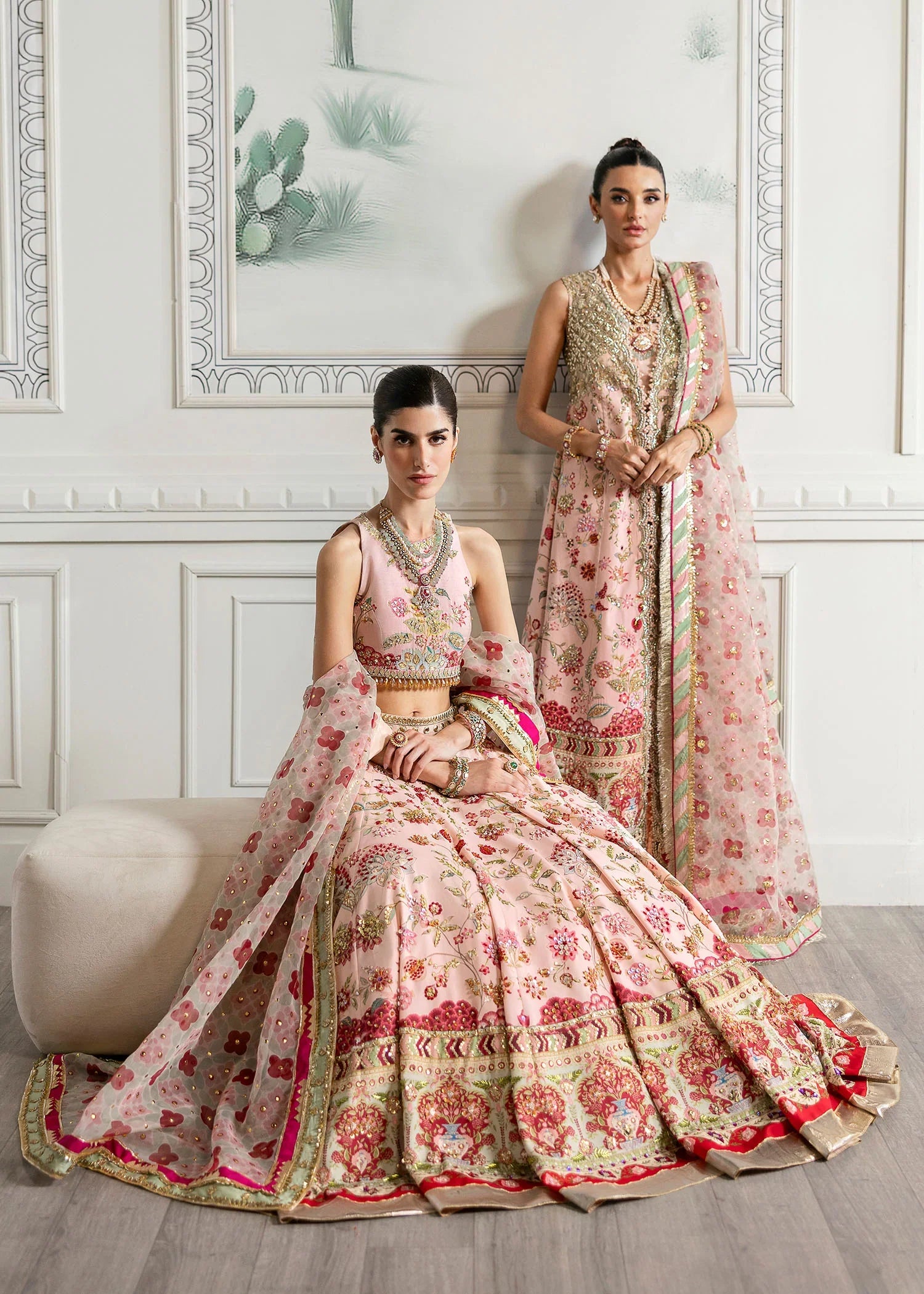 Crimson | CRIMSON X SAIRA SHAKIRA WEDDING '24 | Crystal Chinoiserie - House Of Hania