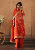 Crimson | Crimson Eid Prints | Patakha - Scarlet - House Of Hania