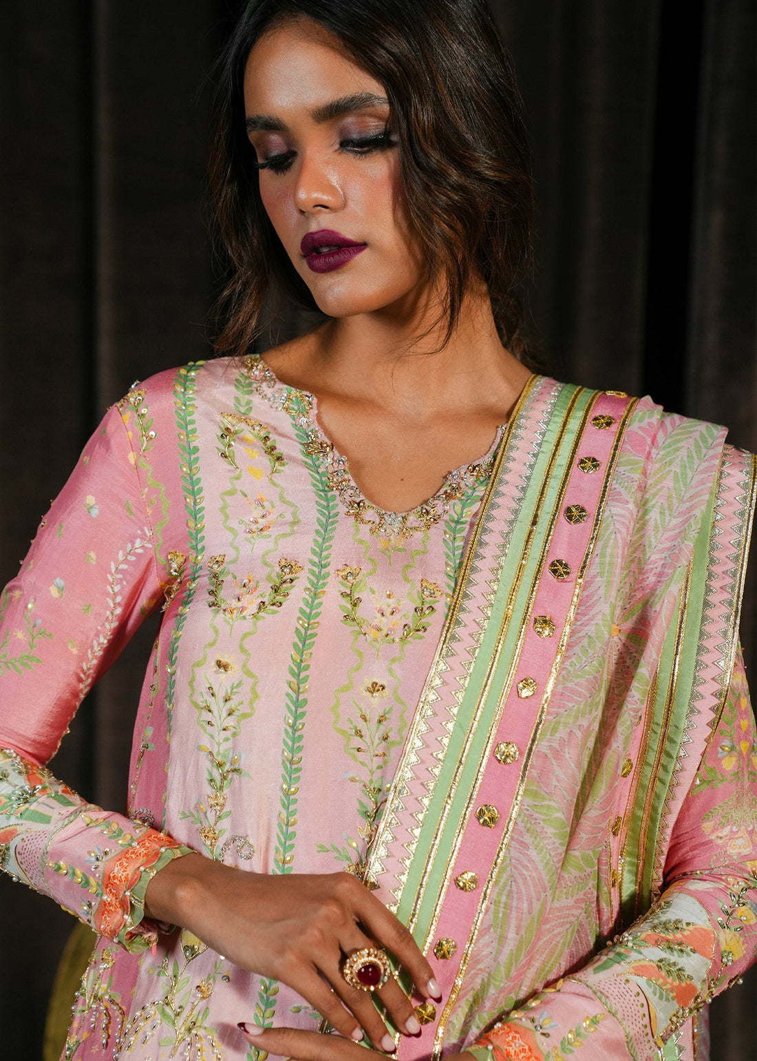 Crimson | Crimson Eid Prints | Rangralli - Candy - House Of Hania