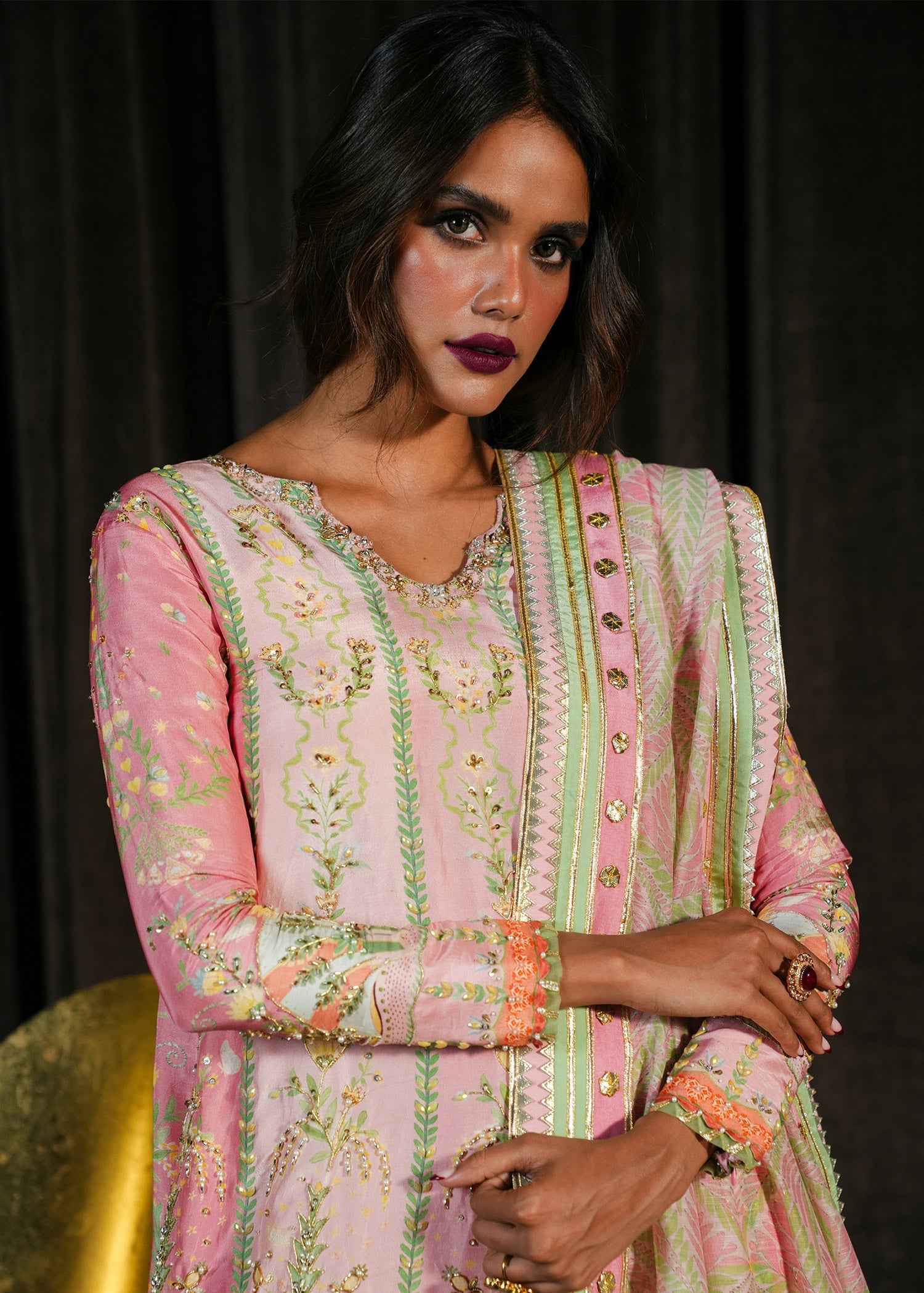 Crimson | Crimson Eid Prints | Rangralli - Candy - House Of Hania
