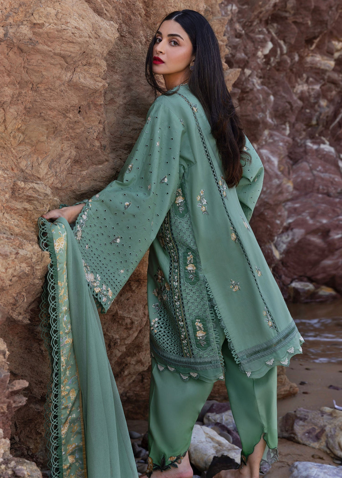 Crimson | Floe by Crimson | Parsi Threads - D5 A - House Of Hania