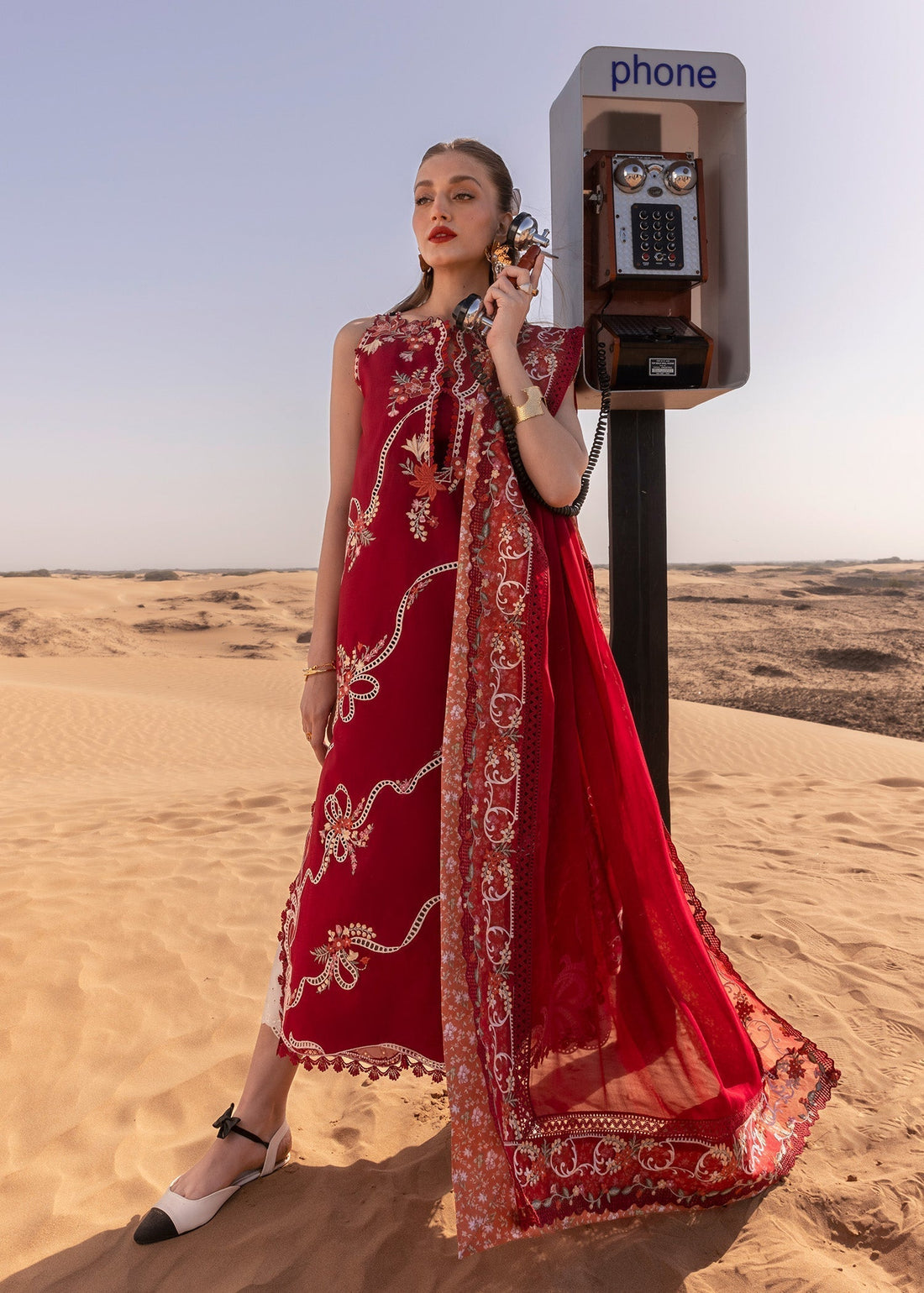 Crimson | Floe by Crimson | Twirls And Ties - D8 B - House Of Hania