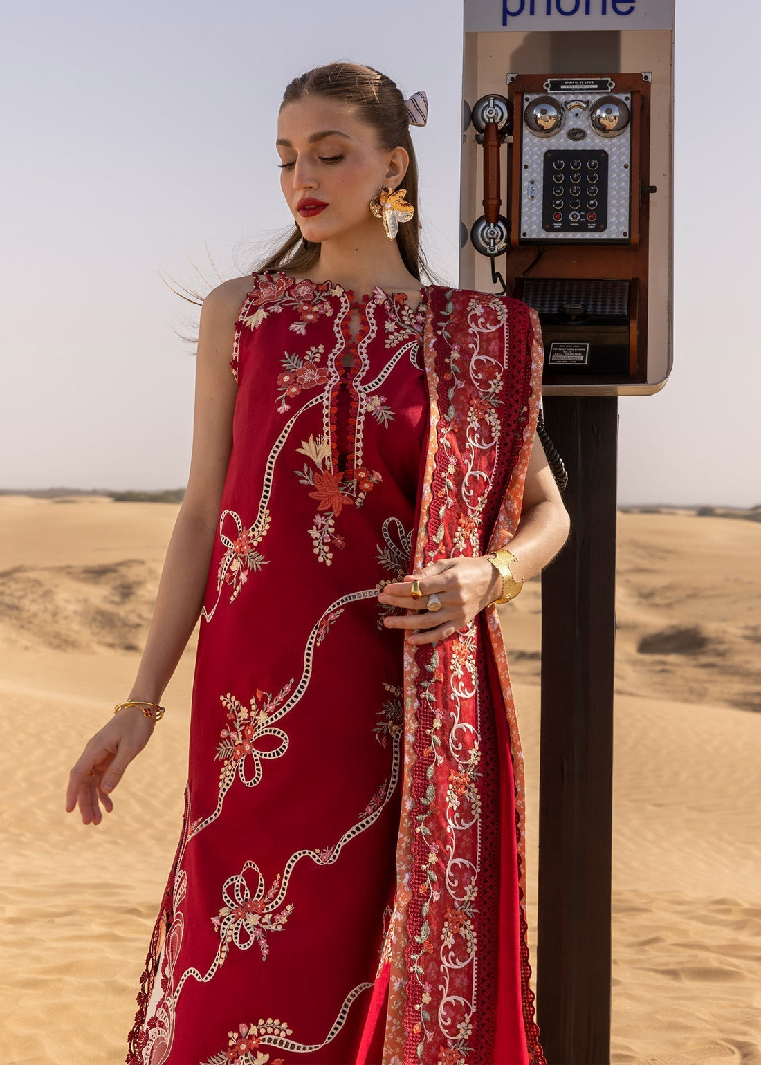 Crimson | Floe by Crimson | Twirls And Ties - D8 B - House Of Hania