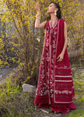 Crimson | Flow By Crimson Lawn'26 | A HANDMADE TALE-D5A - House Of Hania