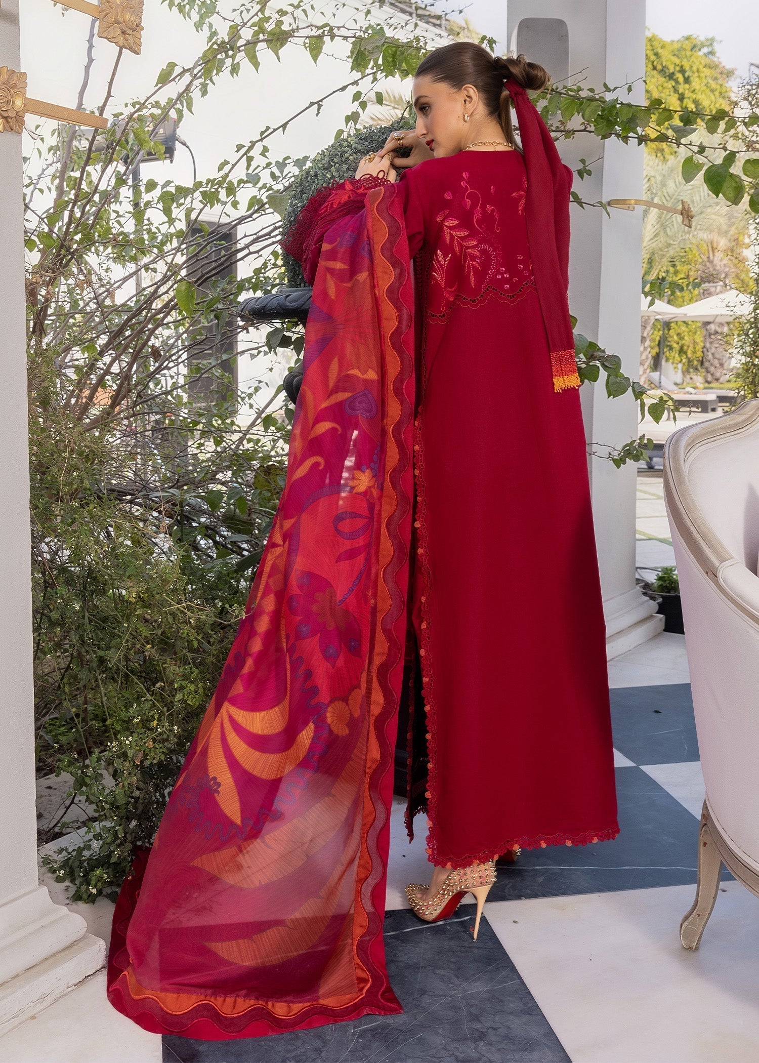 Crimson | Flow By Crimson Lawn'26 | BEAUTY IN BLOOM - D3A - House Of Hania