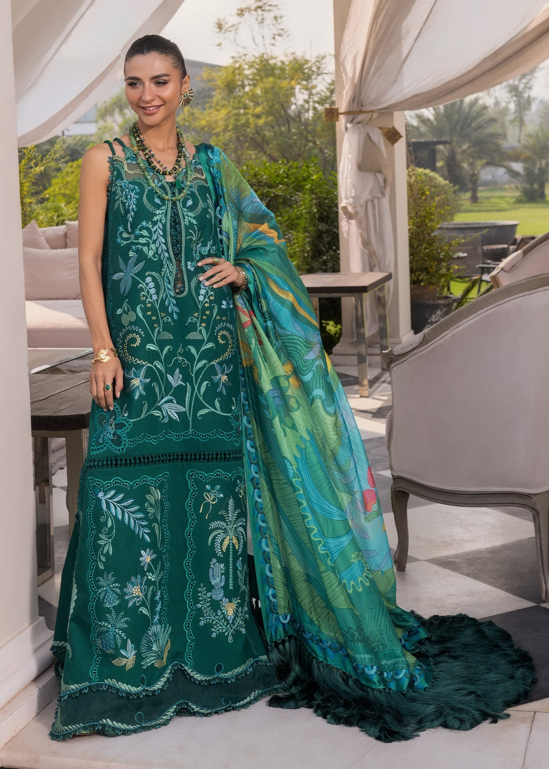 Crimson | Flow By Crimson Lawn'26 | BEAUTY IN BLOOM - D3B - House Of Hania