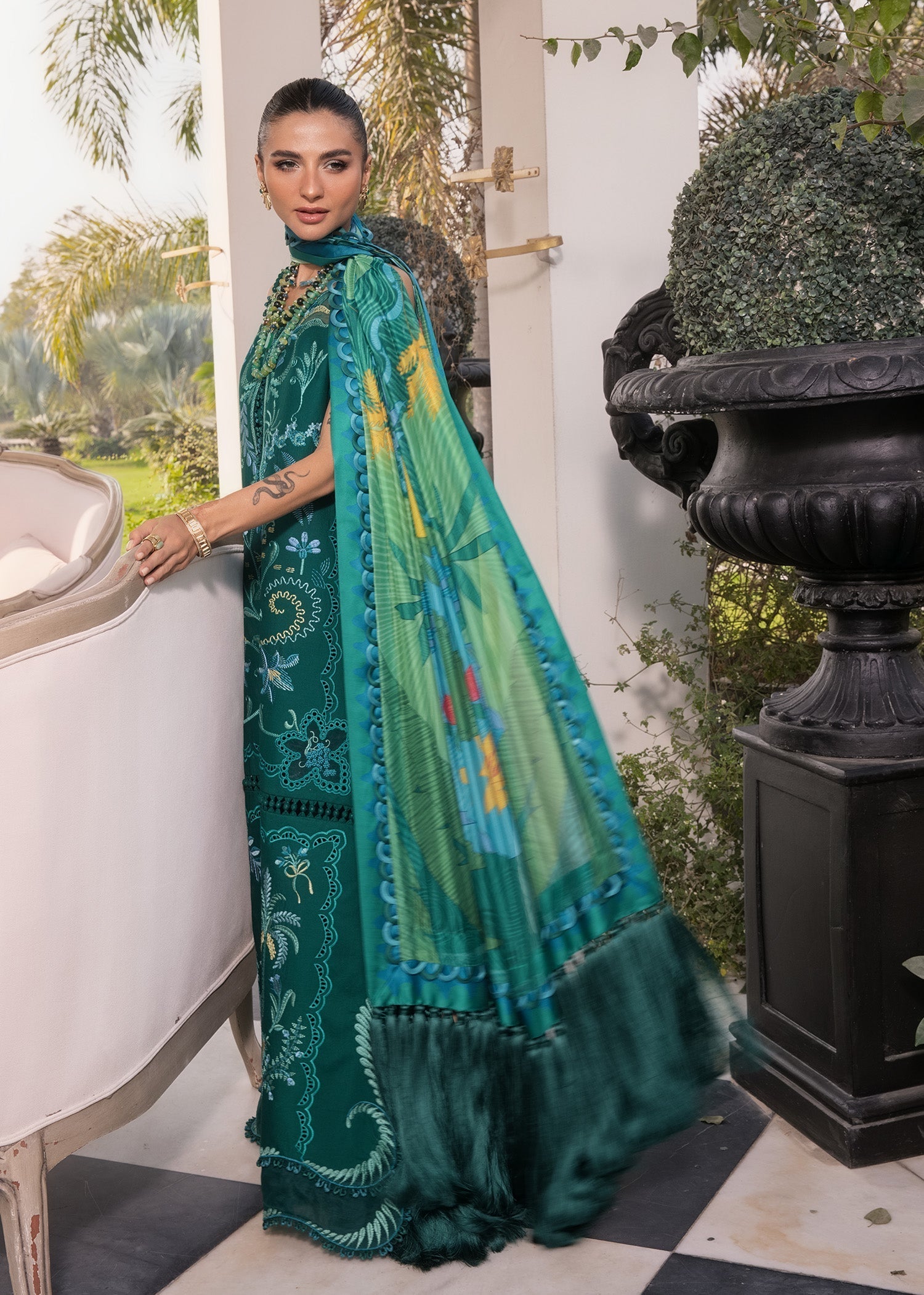 Crimson | Flow By Crimson Lawn'26 | BEAUTY IN BLOOM - D3B - House Of Hania