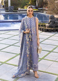 Crimson | Flow By Crimson Lawn'26 | FLORAL SERENITY-D1B - House Of Hania