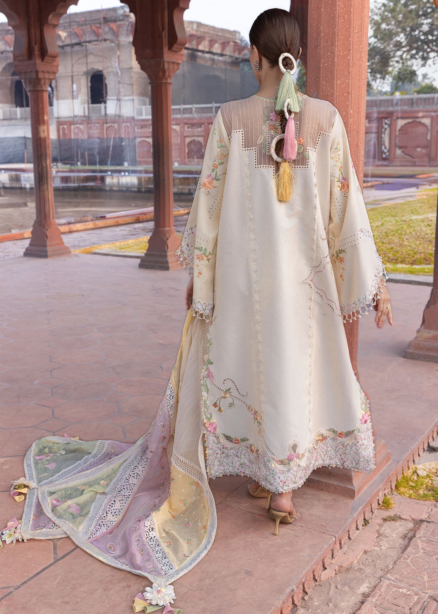 Crimson | Flow By Crimson Lawn'26 | MANIFESTED MEADOWS - D7A - House Of Hania