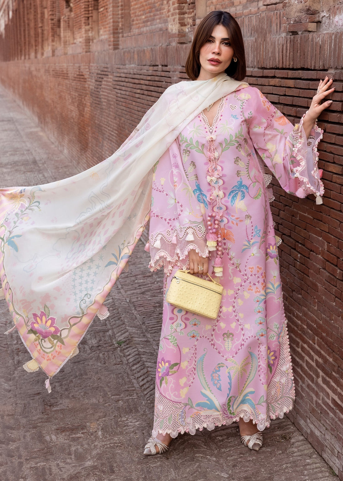 Crimson | Flow By Crimson Lawn'26 | OUT OF MANY HEARTS - D6A - House Of Hania