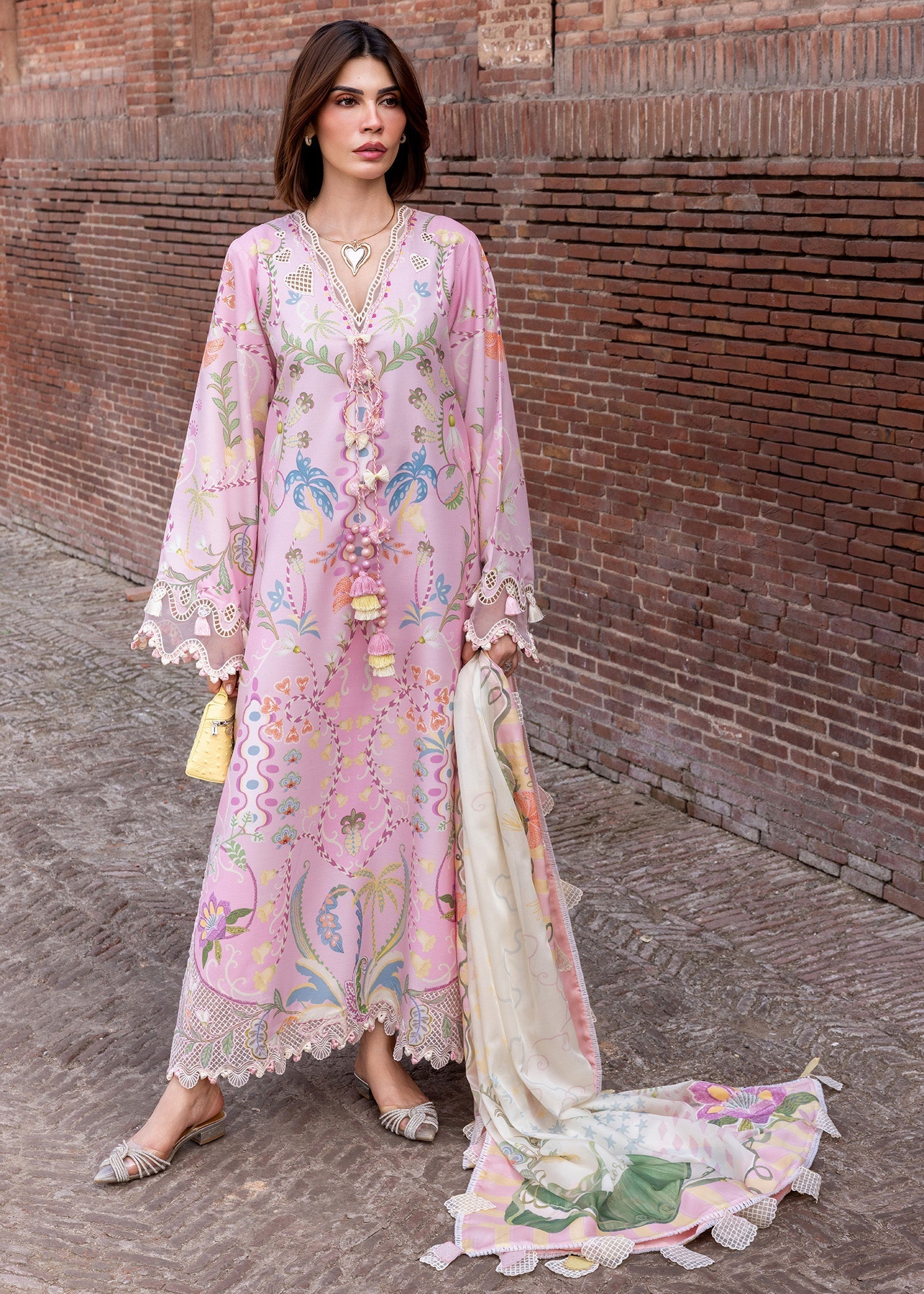 Crimson | Flow By Crimson Lawn'26 | OUT OF MANY HEARTS - D6A - House Of Hania