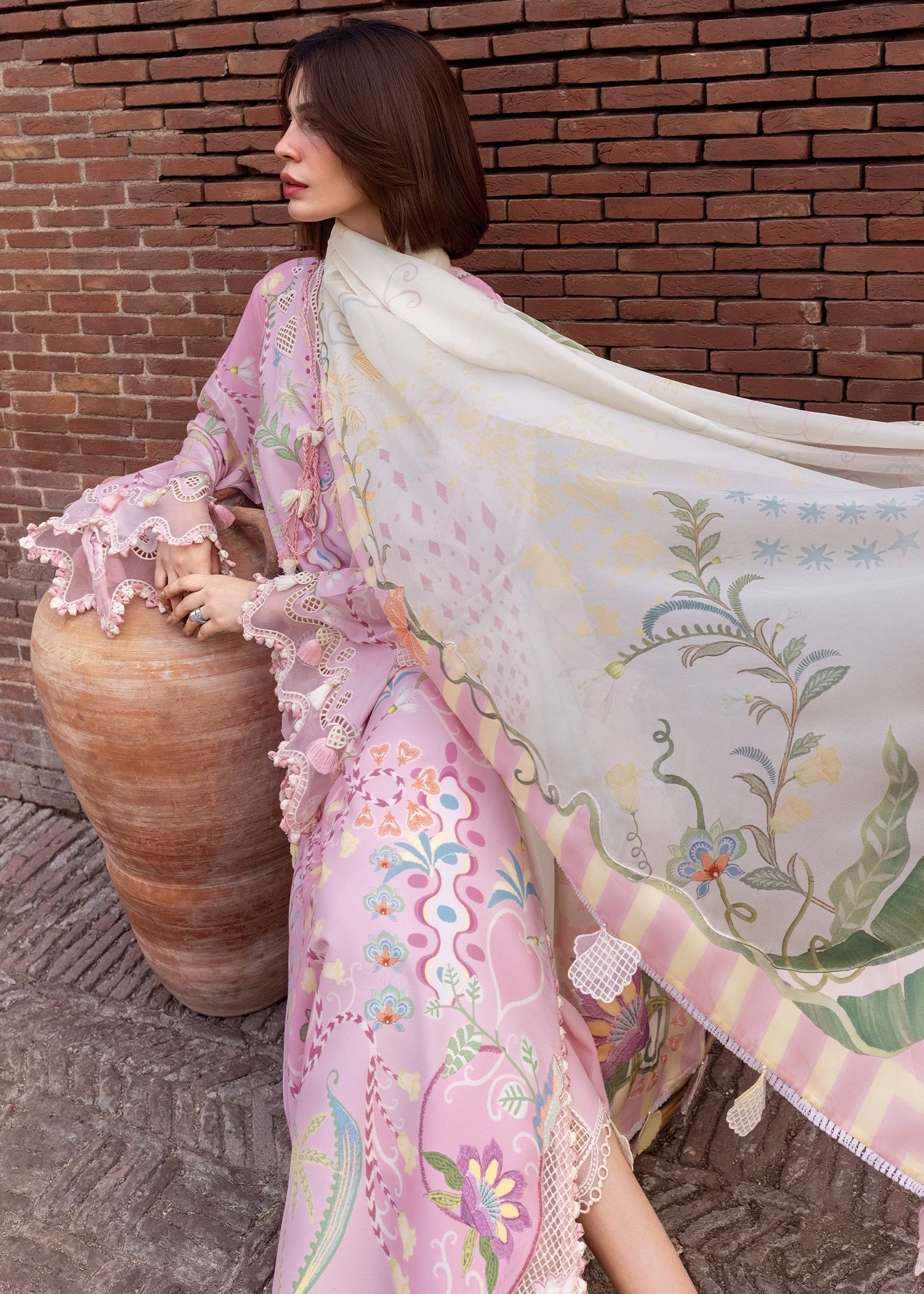 Crimson | Flow By Crimson Lawn'26 | OUT OF MANY HEARTS - D6A - House Of Hania