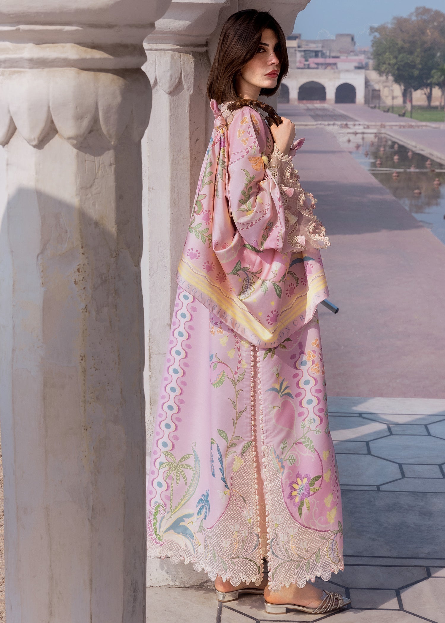 Crimson | Flow By Crimson Lawn'26 | OUT OF MANY HEARTS - D6A - House Of Hania