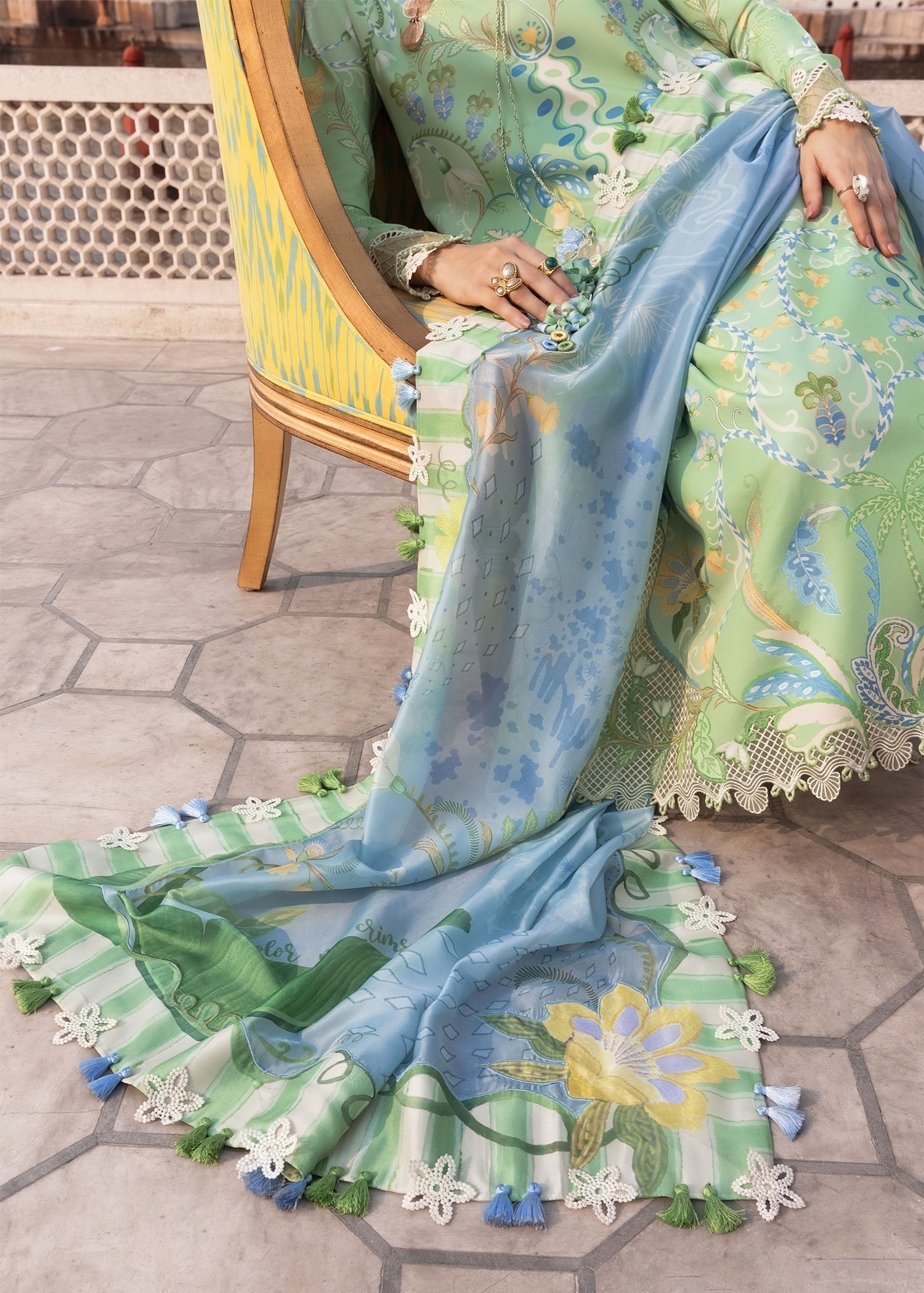 Crimson | Flow By Crimson Lawn'26 | OUT OF MANY HEARTS-D6B - House Of Hania