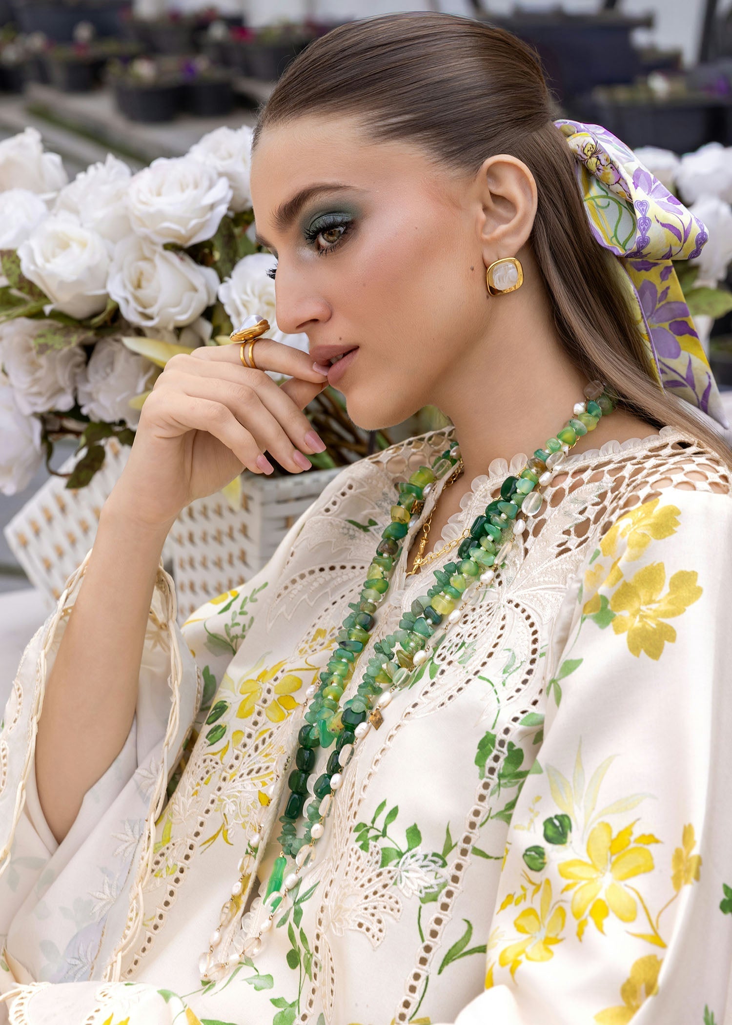 Crimson | Flow By Crimson Lawn'26 | TROPIC TEASE - D4A - House Of Hania