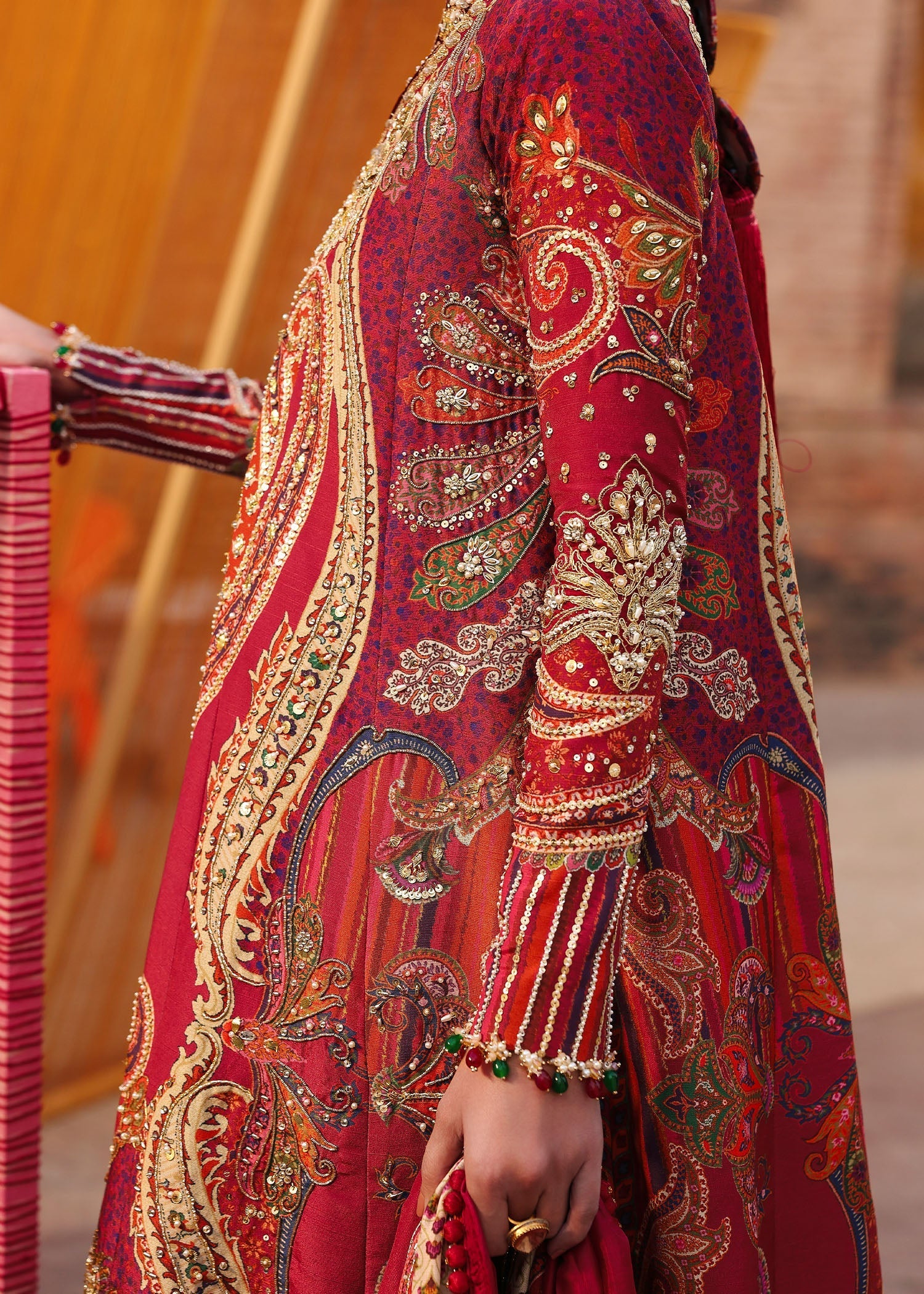 Crimson | JHILMIL | DAMINI - House Of Hania