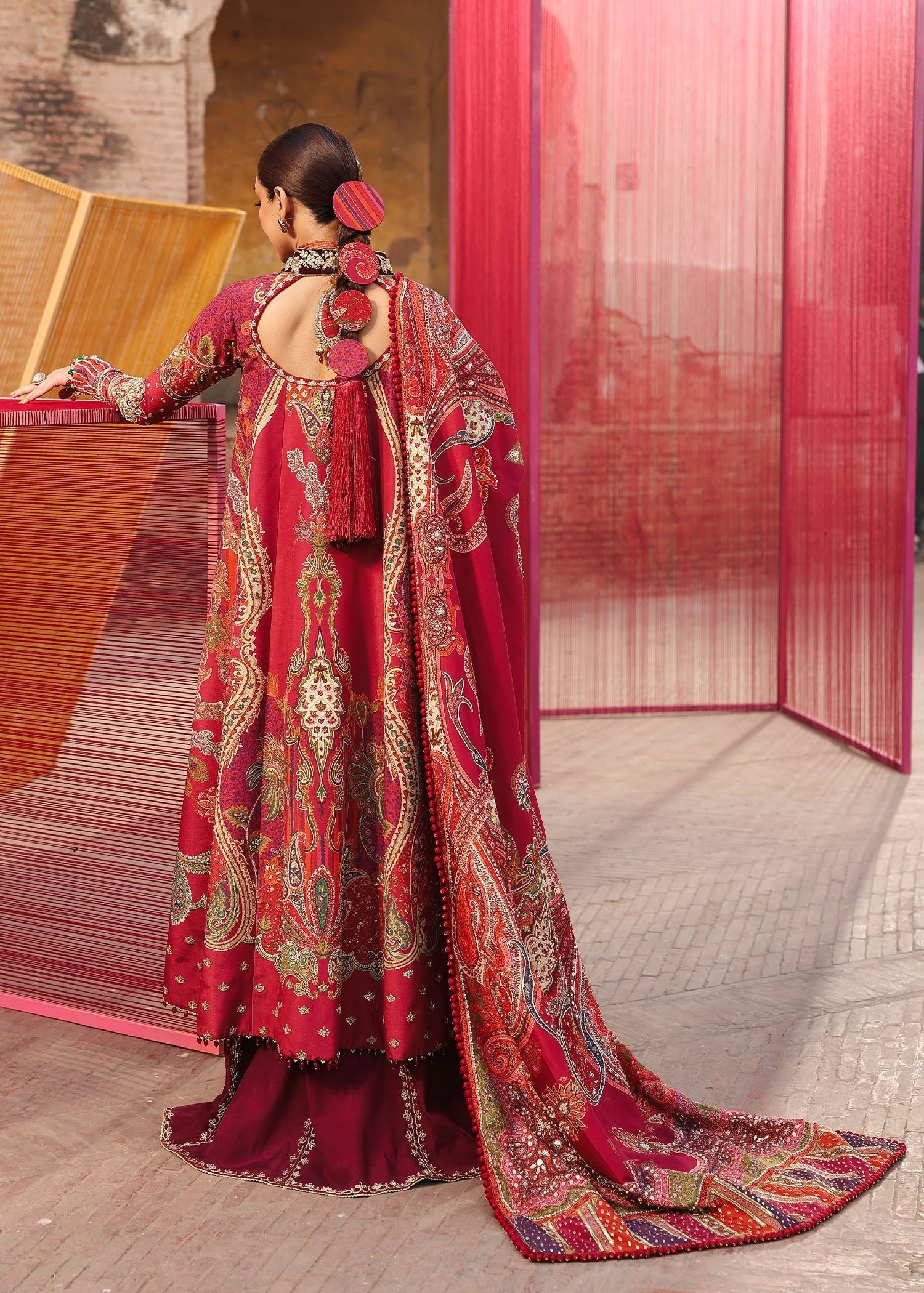 Crimson | JHILMIL | DAMINI - House Of Hania