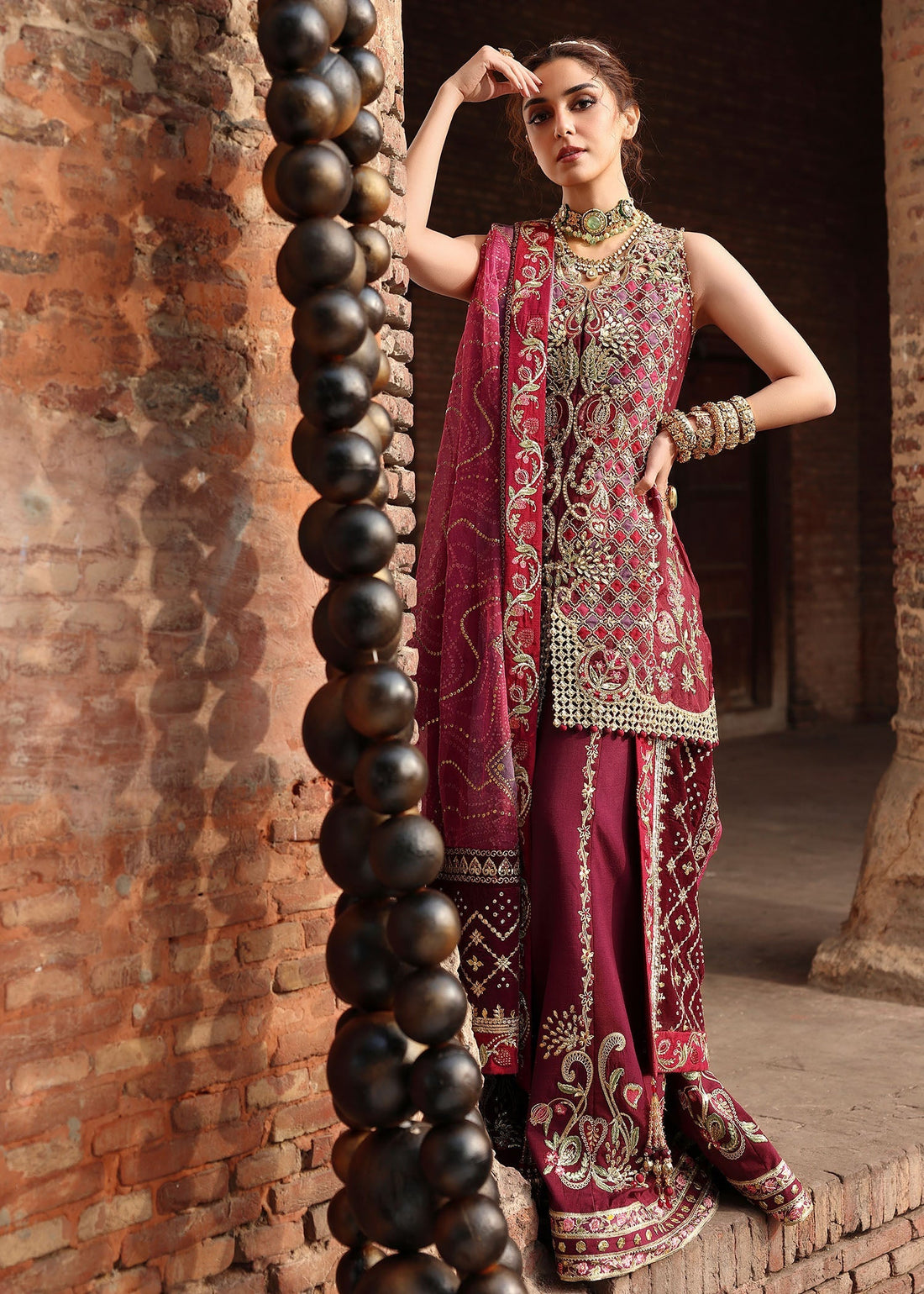 Crimson | JHILMIL | NAZO - House Of Hania