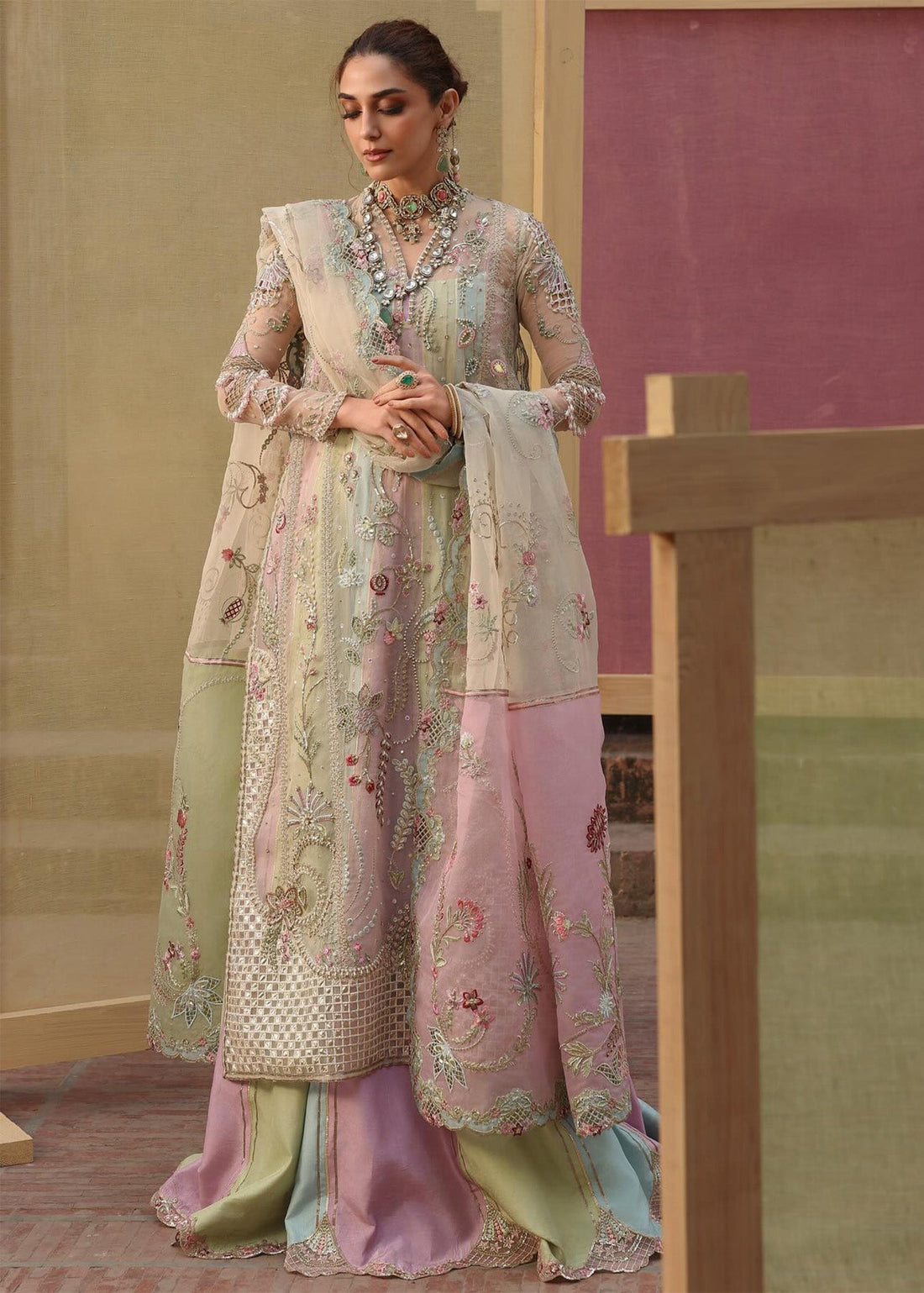 Crimson | JHILMIL | RANGOLI - House Of Hania