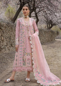 Crimson | Lawn 2024 | Believe In Her - Blush Pink - House Of Hania