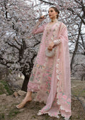 Crimson | Lawn 2024 | Believe In Her - Blush Pink - House Of Hania