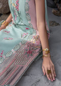 Crimson | Lawn 2024 | Sun Kissed - Sea Foam - House Of Hania