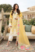 Crimson Luxury Lawn by Saira Shakira 22 - 6B A Floral Affair - TC-67 - Chikankari - House Of Hania
