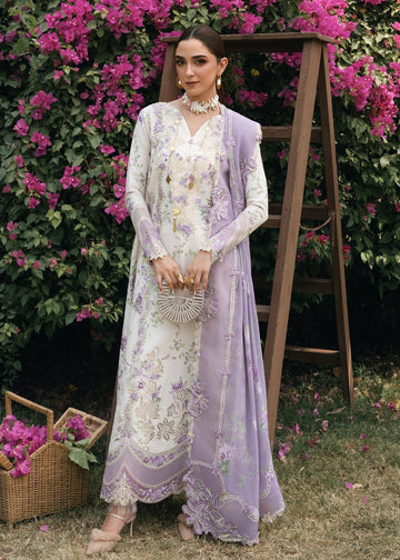 Crimson | Tasawar 25 | LAVENDER FALL - D5B - House Of Hania