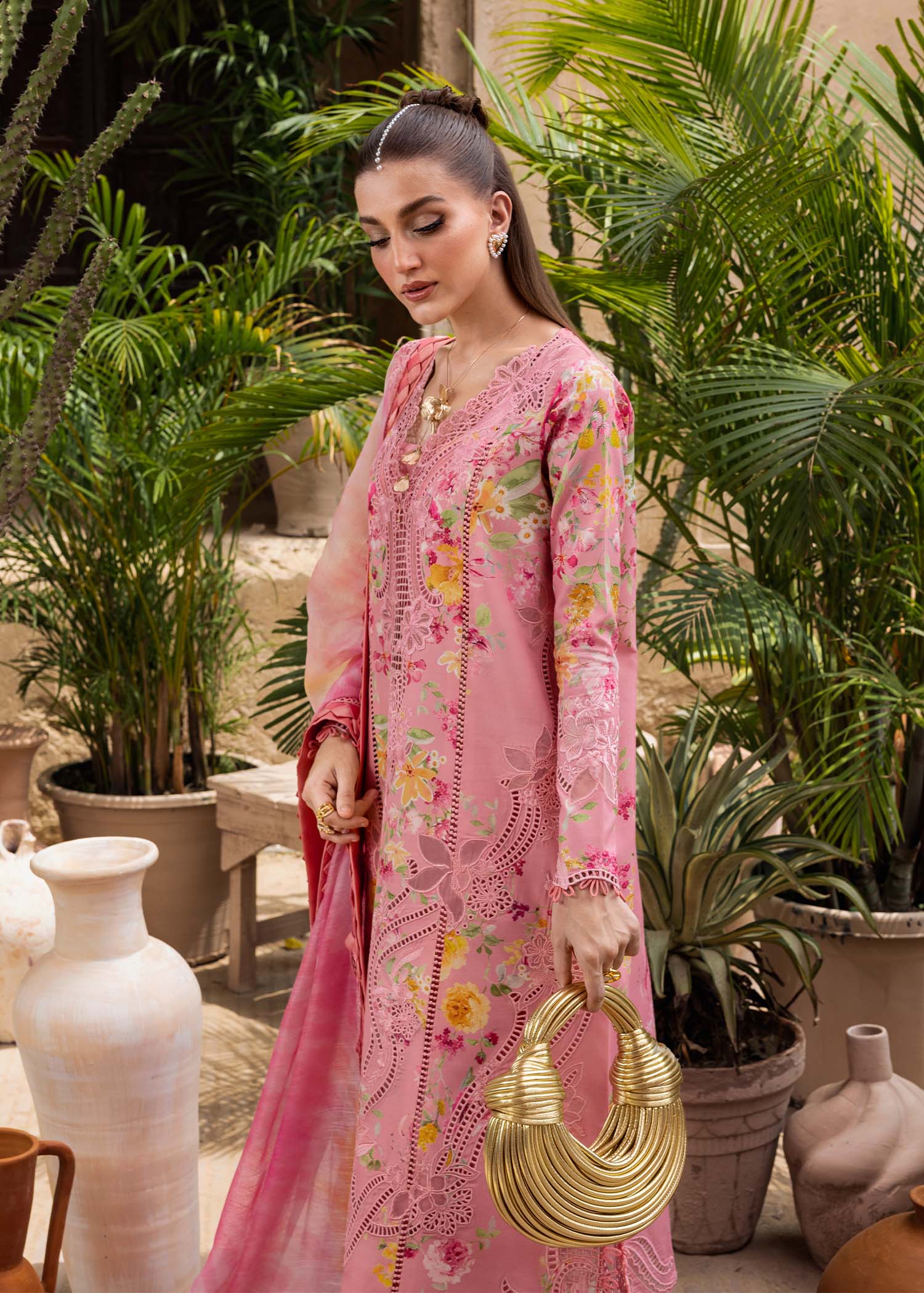 Crimson | Tasawar 25 | PETALS AND PROMISES - D2A - House Of Hania