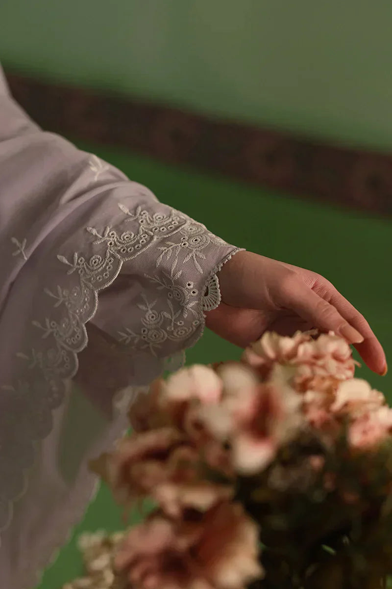 Cross Stitch | Chikankari Lawn | LILAC BLOOM - House Of Hania