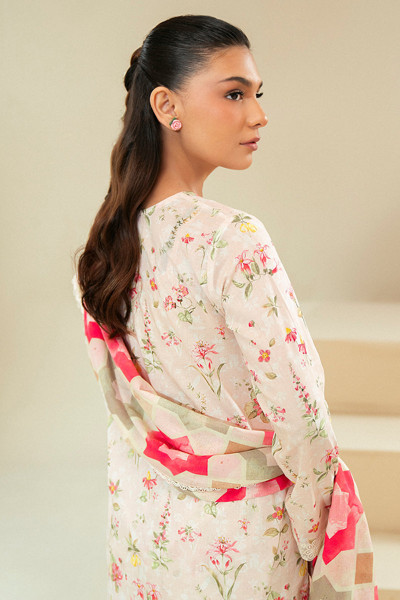 Cross Stitch | Daily Lawn 24 | CRYSTAL AURA-3 PIECE LAWN SUIT - House Of Hania