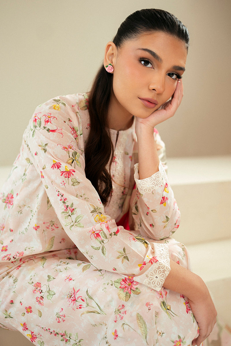 Cross Stitch | Daily Lawn 24 | CRYSTAL AURA-3 PIECE LAWN SUIT - House Of Hania