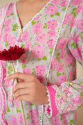Cross Stitch | Daily Lawn 24 | FLORAL WIND-3 PIECE LAWN SUIT - House Of Hania