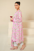 Cross Stitch | Daily Lawn 24 | FLORAL WIND-3 PIECE LAWN SUIT - House Of Hania
