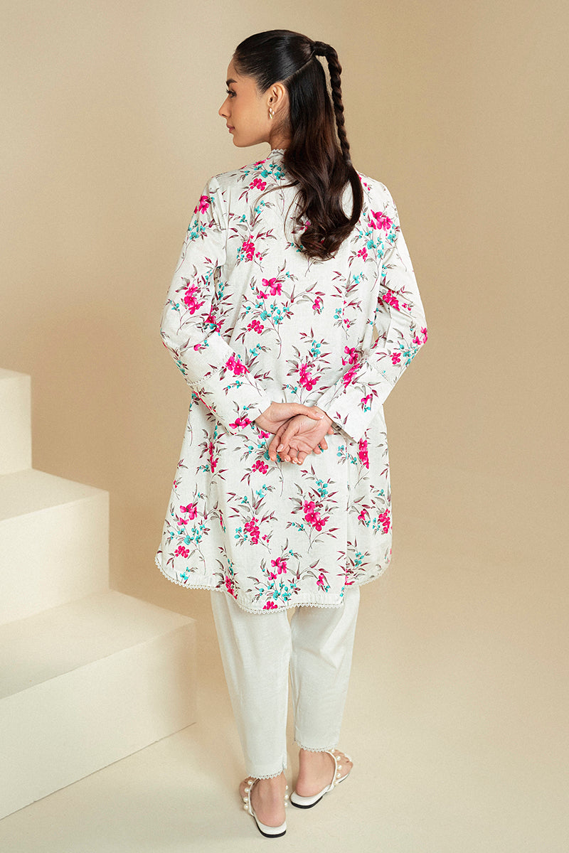 Cross Stitch | Daily Lawn 24 | FOGGY DEW-2 PIECE LAWN SUIT - House Of Hania