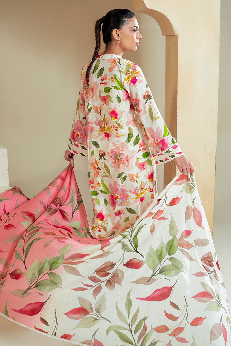 Cross Stitch | Daily Lawn 24 | HAZEL WILLOW-3 PIECE LAWN SUIT - House Of Hania