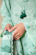 Cross Stitch | Daily Lawn 24 | MINTY MEADOW-3 PIECE LAWN SUIT - House Of Hania