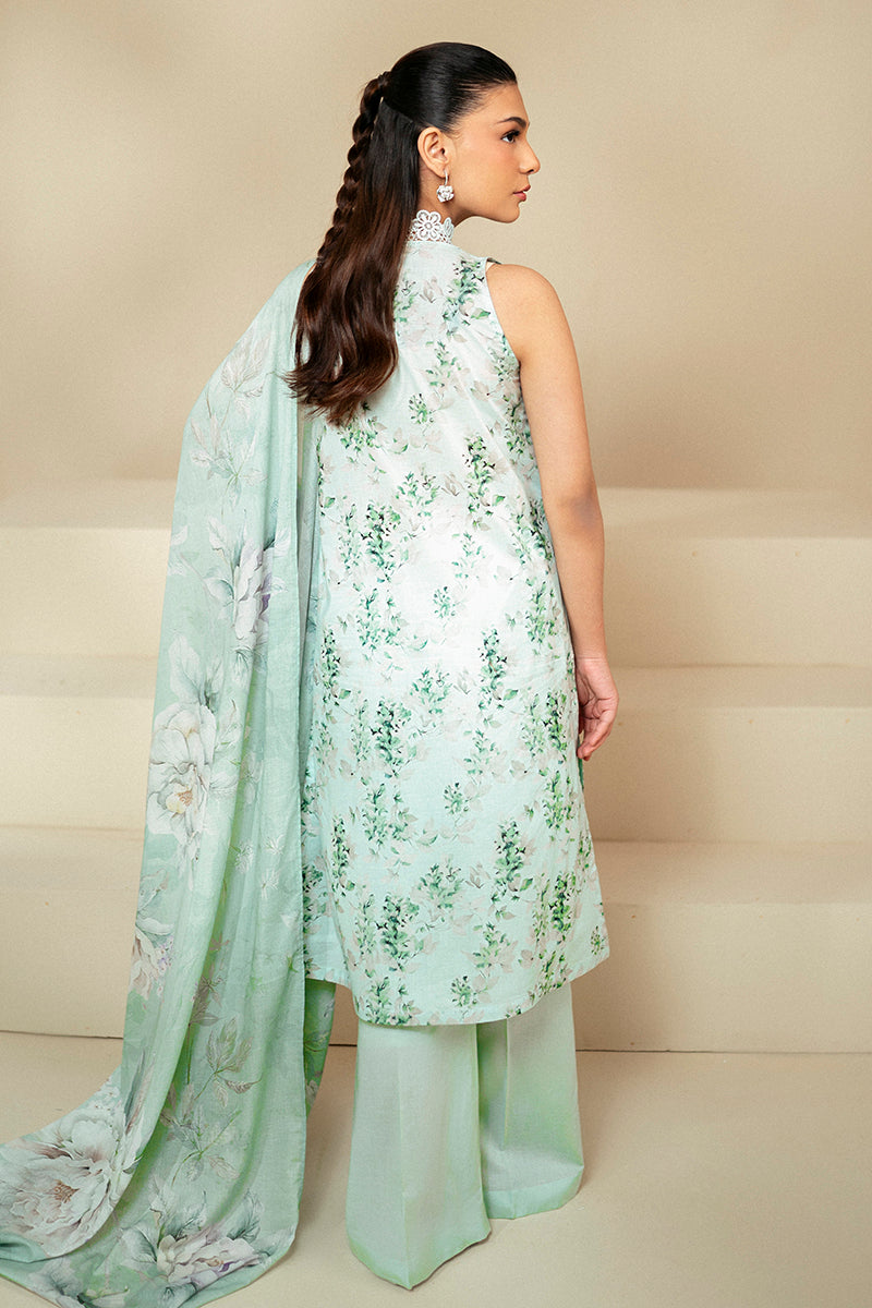 Cross Stitch | Daily Lawn 24 | ROSE GARLAND-3 PIECE LAWN SUIT - House Of Hania