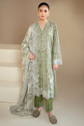 Cross Stitch | Daily Lawn 24 | SAGE BREEZE-3 PIECE LAWN SUIT - House Of Hania