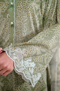 Cross Stitch | Daily Lawn 24 | SAGE BREEZE-3 PIECE LAWN SUIT - House Of Hania