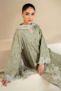 Cross Stitch | Daily Lawn 24 | SAGE BREEZE-3 PIECE LAWN SUIT - House Of Hania