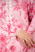 Cross Stitch | Daily Lawn 24 | SHADED PINK-3 PIECE LAWN SUIT - House Of Hania