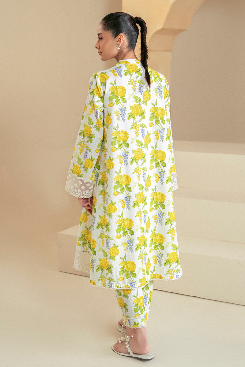 Cross Stitch | Daily Lawn 24 | SOFT HYDRANGEA-2 PIECE LAWN SUIT - House Of Hania