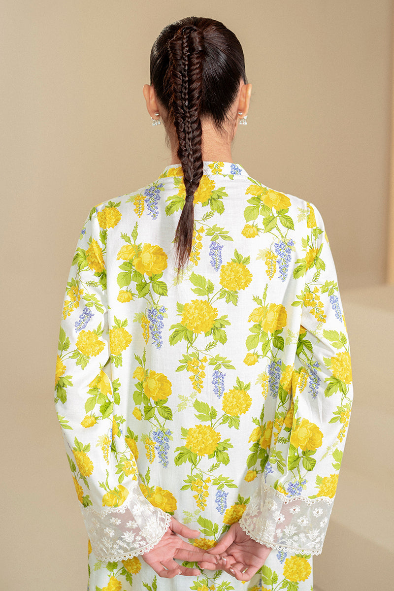 Cross Stitch | Daily Lawn 24 | SOFT HYDRANGEA-2 PIECE LAWN SUIT - House Of Hania