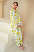 Cross Stitch | Daily Lawn 24 | SOFT HYDRANGEA-2 PIECE LAWN SUIT - House Of Hania