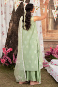 Cross Stitch | Eid Lawn 24 | CELADON SPRUCE - House Of Hania