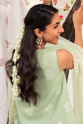 Cross Stitch | Eid Lawn 24 | CELADON SPRUCE - House Of Hania
