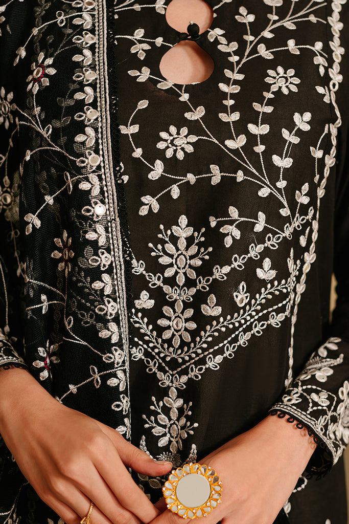 Cross Stitch | Eid Lawn 24 | NOIR ORNATE - House Of Hania